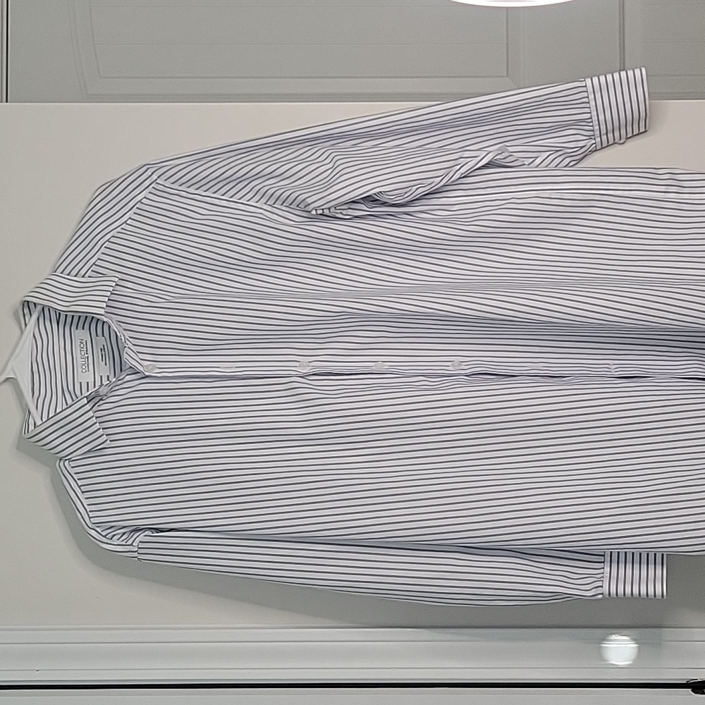 COLLECTION by Michael Strahan Men's Dress Shirt